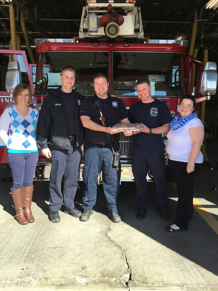 Cookie delivery to first responders